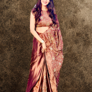 Indo Western Saree